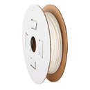 HEAT SHRINK/White, 3/8 diameter, 100' roll