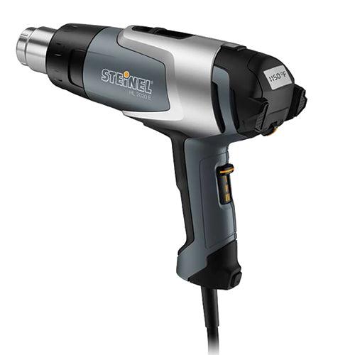 HEAT GUN/Three-stage airflow, easy to set temperature with toggle, LCD display, residual heat indicator, replaceable power cord, optimized weight balance, rubber stand, built in hanger