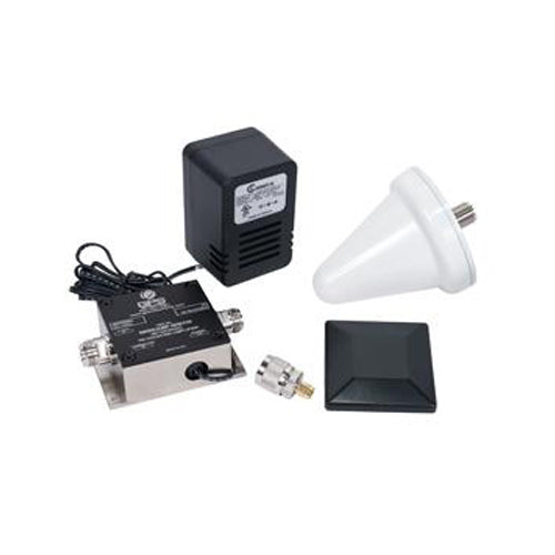 GPS RE-RADIATING KIT/220V. With N connector. Kit includes: NRRKAMP, L1GPSA-N, L1RRKPA-S. DOES NOT INCLUDE: WRUMT mounting bracket and RAMB-L1 and LMR400/1 coax cable and RFN1006-3I, N male dual crimp/LMR400 coax connector.