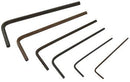 HEX WRENCH KIT/Contains: 028, .035, .050, 1/16, 5/64, 3/32 hex keys
