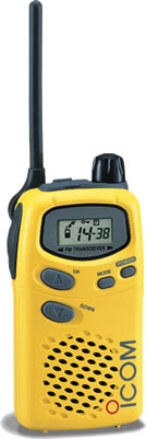 FRS UHF FM TRANSCEIVER/YELLOW