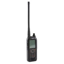 HANDHELD TRANSCEIVER/Communications only, IP57 waterproof rating, 2.3 LCD display. Includes: BP-289 alkaline battery pack, FA-B02AR antenna, MB-133 Belt clip, OPC-2379 Headset adapter, Handstrap, and owners manual. 3 year warranty.