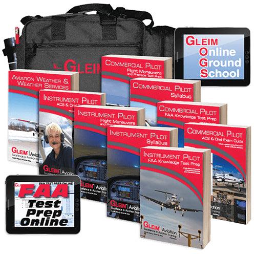 INSTRUMENT COMMERCIAL PILOT KIT W/TEST PREP CD