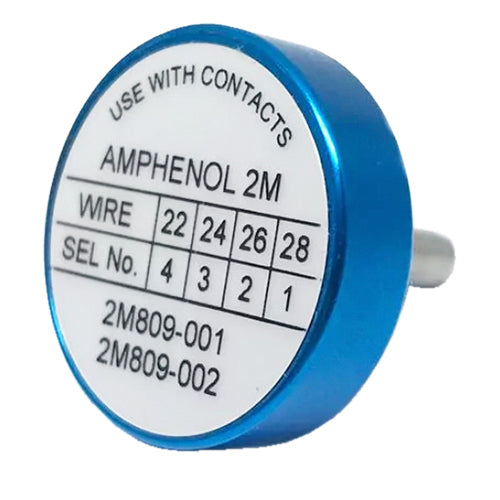 POSITIONER/For use with Amphenol 2M contacts.