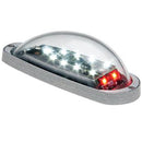 LED WINGTIP NAV LIGHT ASSEMBLY/Microburst. 14 VDC, Red, Comet Flash 180 degree LED strobe