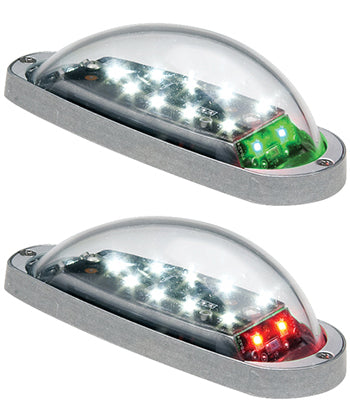 LED WINGTIP LIGHT ASSEMBLY KIT/MICROBURST III. Kit includes: 1ea MB2R (Red), 1ea MB2G (Green)
