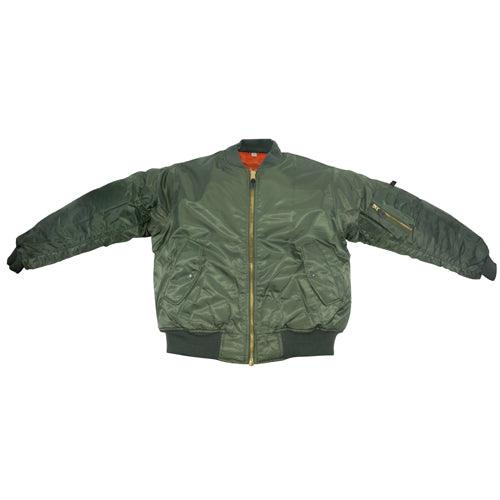 MA1 JACKET/GREEN/ADULT MEDIUM