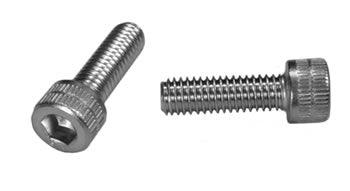 SOCKET HEAD CAP SCREW/Stainless steel, 4-40 X 1/4