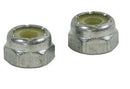 SELF LOCK NYLON NUT/ Stainless Steel,  8-32
