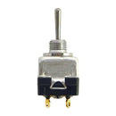 TOGGLE SWITCH/DPST (double pole single throw), NONE-OFF-ON, panel mount. 