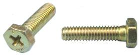 HEX HEAD BOLT/Alloy steel, 1/4-28, 7/16