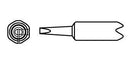 SOLDER TIP/Chisel shape, .126x.305, NT series