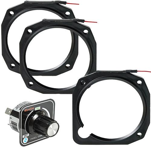 LED LIGHT WEDGE & MAXDIM BUNDLE/28V/Includes: 2 ea LW3034, 1 EA LW3034AA, MaxDim 9100-001-A Dimmer