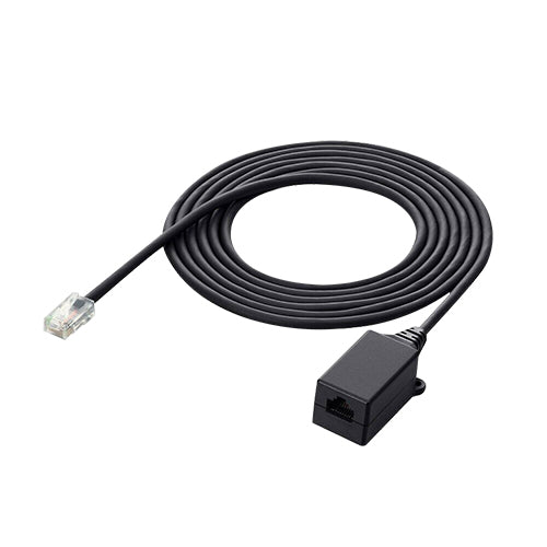 MICROPHONE EXTENSION CABLE/(RJ-45 M/F), length: 16.4ft. For use with IC-A120/C-2720H/2820H/V8000/280H/IC-5100 and most other Icom radios using modular mic connection. 
