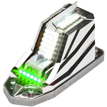 LED POSITION/ANTI COLLISION LIGHT ASSEMBLY/ORION 650E, Green, 12V