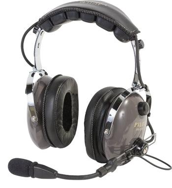 PILOT USA HEADSET/PASSIVE NRR 24 DB/ELECTRET MIC/HALF FLEX BOOM/3 YEAR WARRANTY