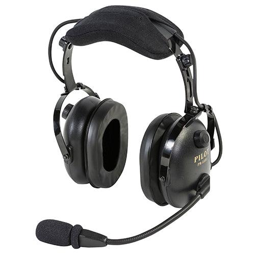 PILOT USA HEADSET/HELICOPTER/PASSIVE NRR 23 DB/FLEX BOOM/CELL/SATELLITECABABLE/3 YEAR WARRANTY