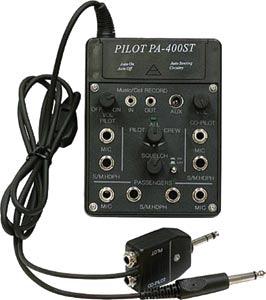INTERCOM/portable, stereo, 4 place, Music-In / Cell Phone Jack, Battery Powered by Two 9V Alkaline Batteries (not Included). 