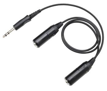 DUAL MICROPHONE Y-ADAPTER