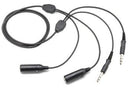 HEADSET EXTENSION CABLE/for Monaural or Stereo Headsets/5' heavy duty extension cord