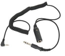GENERAL AVIATION MUSIC PLAYER ADAPTER/dual plug headset 