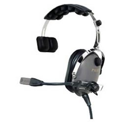 SINGLE SIDED HEADSET/HELICOPTER/M87 MIC