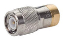 CONNECTOR/TNC male, 50 ohm, clamp/solder attachment