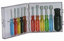 NUTDRIVER SET/11 piece, compact 