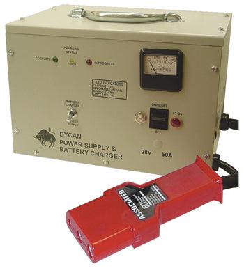 APU CHARGER/28 V, 50 AMP