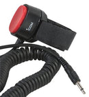 PUSH TO TALK SWITCH for use with IC-A16, IC-A16B, IC-A25C, IC-A25N, IC-A3, IC-A6, IC-A22,IC-A24. 