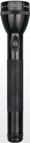 MAG-LITE FLASHLIGHT HANG PACK/Black, 3 C-cell batteries, equipped with two gas lamps.