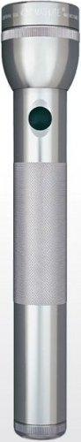 MAG-LITE FLASHLIGHT HANG PACK/Gray Pewter, 3 D-cell batteries, equipped with two gas lamps.