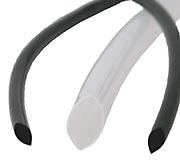 TEFLON TUBING/Standard wall, natural, 1/8 inside diameter