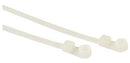 CABLE TIE/Screw Mount, Natural,4.3 Long, 0.10 width,