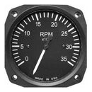ELECTRIC RECORDING/3 1/8',  % tachometer, 0-120% (0-3240 RPM)