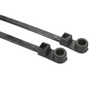 CABLE TIE/SCREW MOUNT/Black, 8.5 long, .18 width,