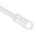 CABLE TIE/SCREW MOUNT/Natural, 8.5 long, .18 width,
