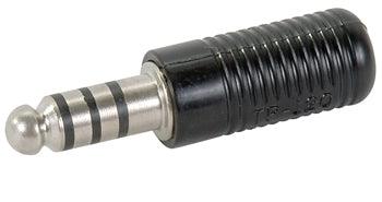 TELEPHONE PLUG/U174/U, commercial, non mil spec, 4 conductor, overall diameter of plug housing .500 inch, overall length: 1.906 inch, contact diameter: .281 inch , plug contact length: .761 inch. 