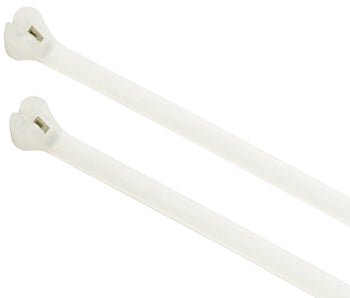 SELF LOCK CABLE TIE/11.08 40 lbs, .140 width, natural. 