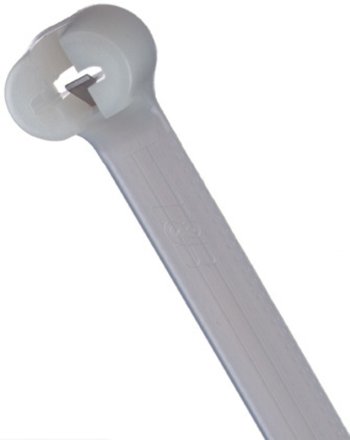 SELF LOCK CABLE TIE/13.38 120 lbs, .270 width, natural. 