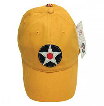 US ROUNDEL CAP/burnt yellow