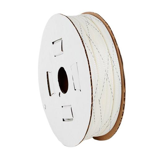 EXPANDABLE SLEEVE/White, flame retardant, 3/8 diameter