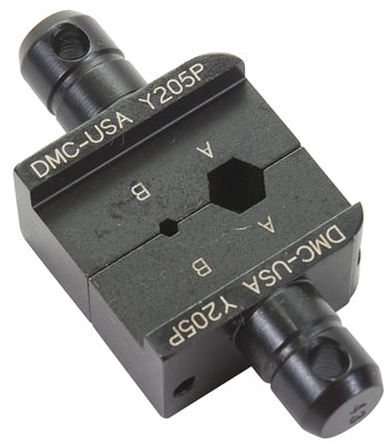 DIE SET/For use with HX4, crimps the outer ferrule and inner pin on male BNC connectors for RG-142,RG-400.  