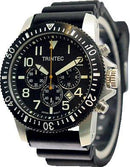 WATCH/Miyota OS-20 Quartz Chronograph Japanese Movement, Silver