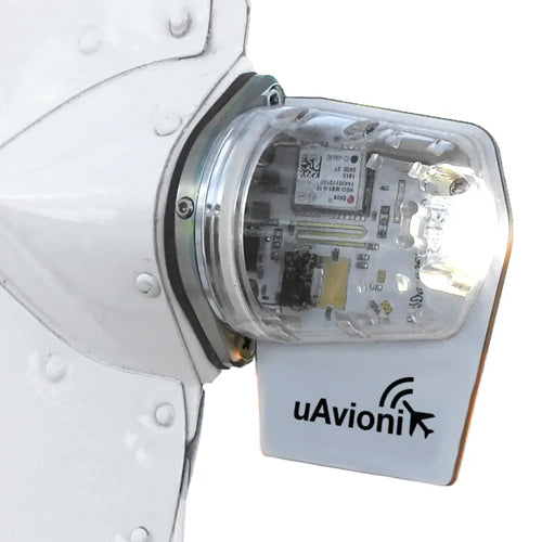 uAvionix tailBeacon ADS-B Out, WAAS GPS, Encoder, Rear Position LED Nav Light