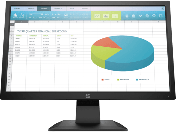 HP P204 - 19.5" - 1600 x 900 - TN LED Monitor - 313 Technology LLC