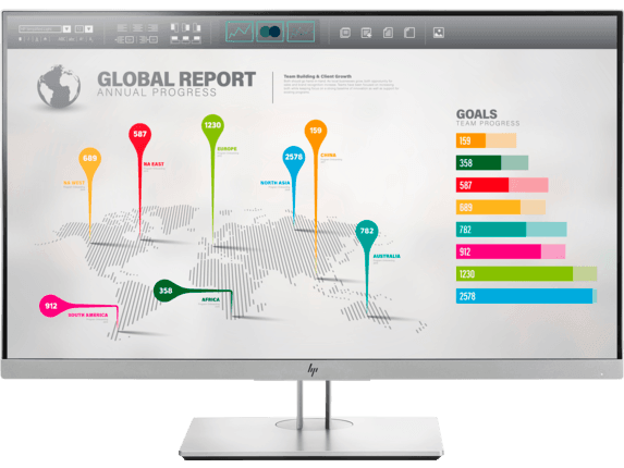 HP EliteDisplay E273q - 27" - 2560 x 1440 - Monitor - 313 Technology LLC