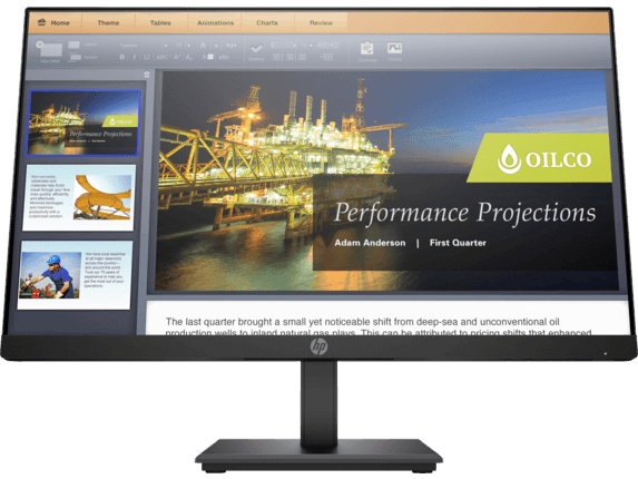 HP P224 - 21.5" - 1920 x 1080 - Monitor - 313 Technology LLC