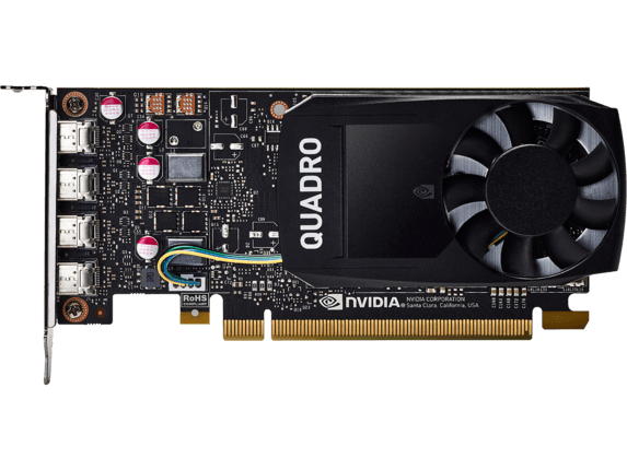 NVIDIA Quadro P1000 4GB Graphics Adapter