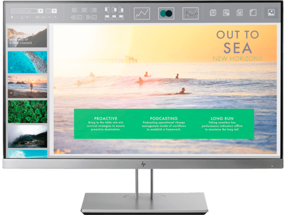 HP EliteDisplay E233 - 23" - 1920 x 1080 - Monitor